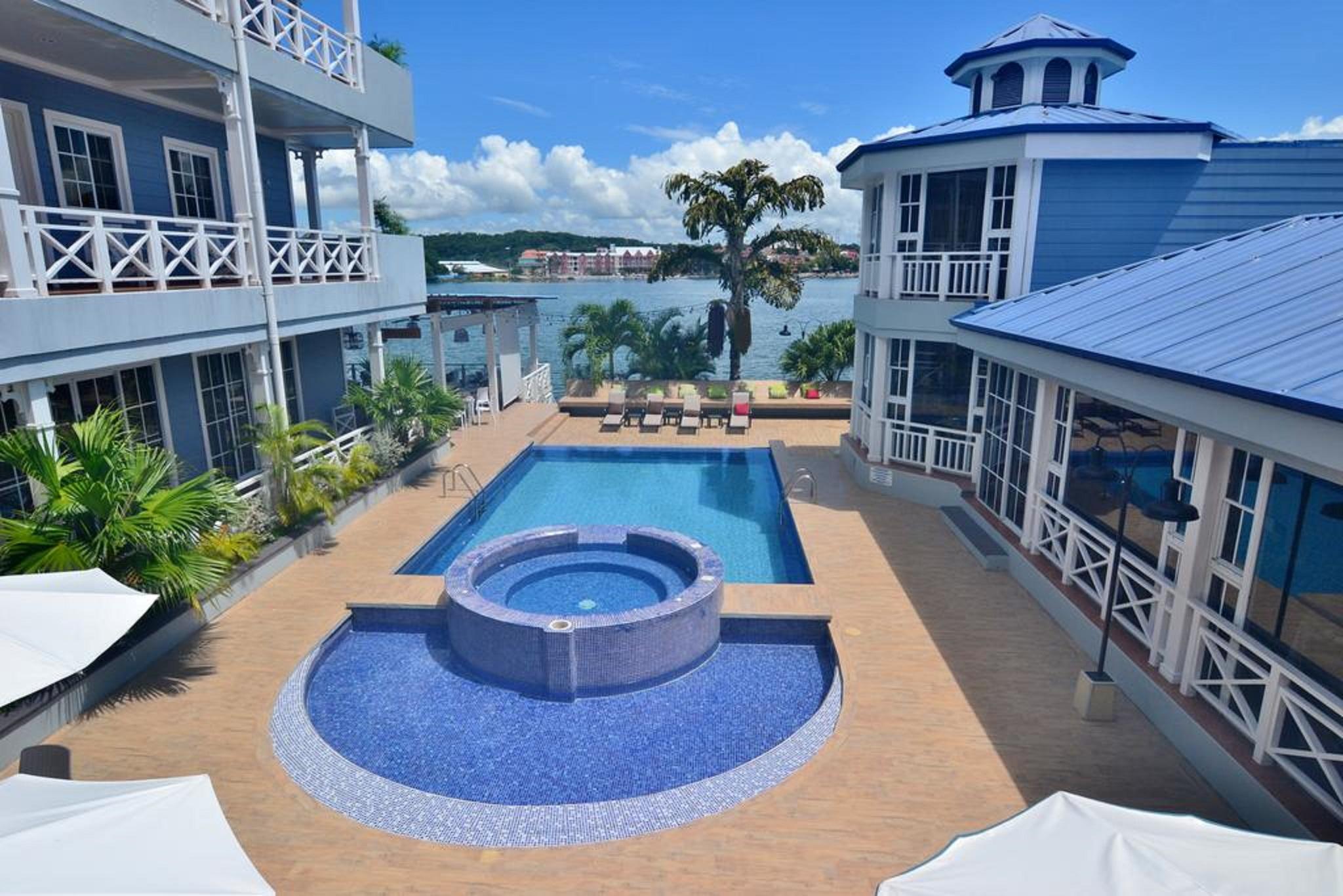 Hotel Casona Del Lago Flores Exteriör bild